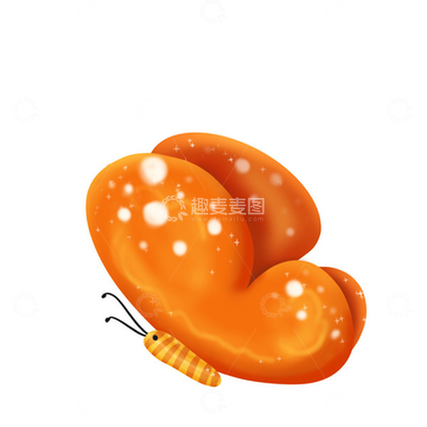 源文件下载【趣麦麦图】春天黄色小清新抓蝴蝶春游昆虫