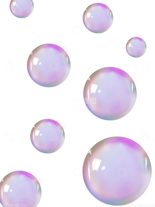 源文件下载【趣麦麦图】手绘幸福的肥皂泡泡背景