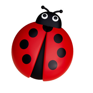 3D立体卡通瓢虫