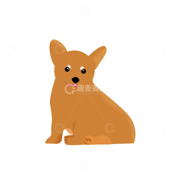 源文件下载【趣麦麦图】宠物狗狗萌宠