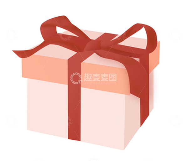 源文件下载【趣麦麦图】-礼盒 粉色 38 三八妇女节 情人节