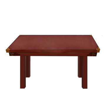 古代红木桌子