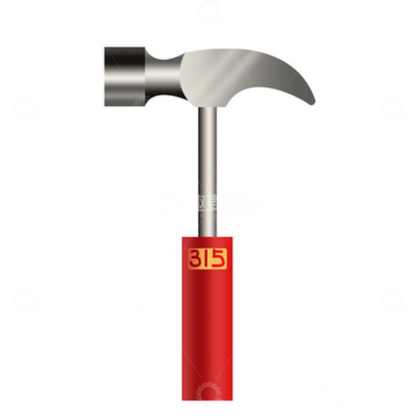 源文件下载【趣麦麦图】315锤子打假消费者元素