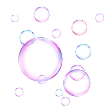 漂浮元素装饰气泡元素