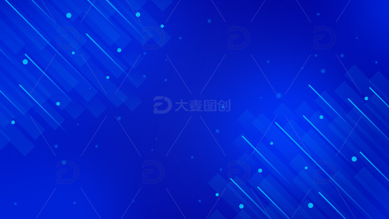 源文件下载【趣麦麦图】蓝色未来科技光线