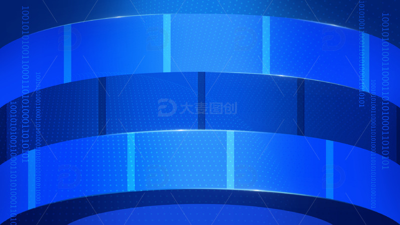 科技感照片墙图片展示背景