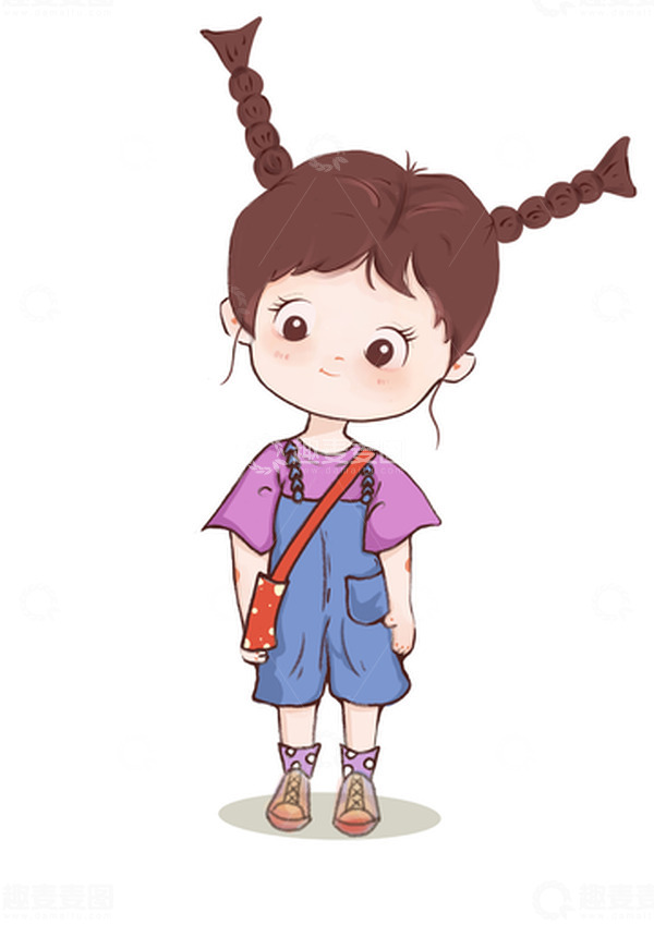 源文件下载【趣麦麦图】Q版卡通手绘免扣元素