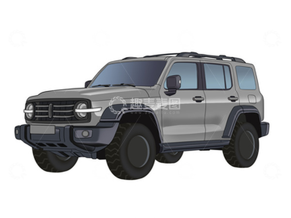 源文件下载【趣麦麦图】越野车坦克300