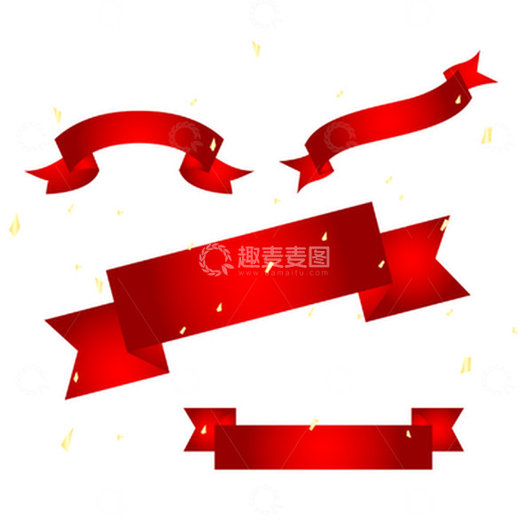 源文件下载【趣麦麦图】-电商淘宝活动促销丝带