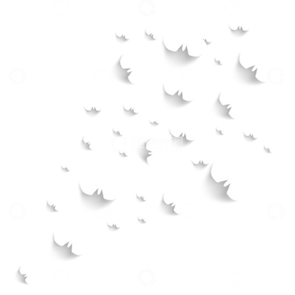 源文件下载【趣麦麦图】-春天春季蝴蝶剪纸蝴蝶飞舞的蝴蝶装饰元素