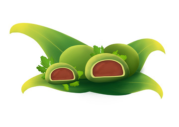 清明节手绘青团