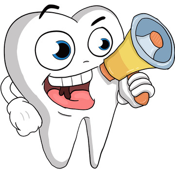 卡通牙齿手绘