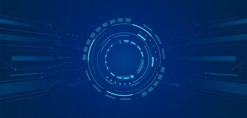 蓝色科技光圈背景