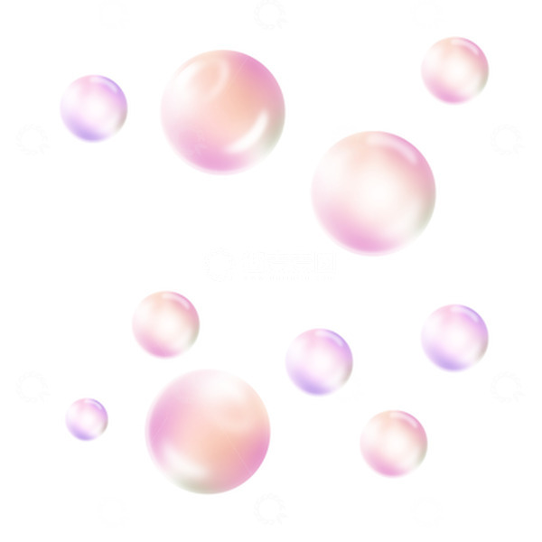 源文件下载【趣麦麦图】女王节气球泡泡元素