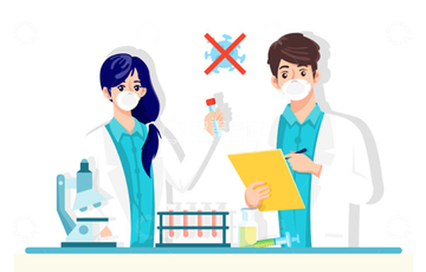 源文件下载【趣麦麦图】医疗医药医生护士病毒细菌