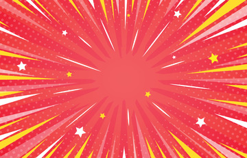 动漫背景活动背景星星散发发散背景