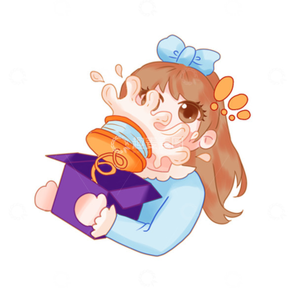 源文件下载【趣麦麦图】愚人惊吓盒子整蛊庆祝惊喜蛋糕生日愚人节