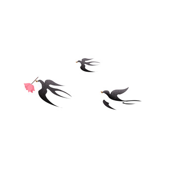 春分春天燕子