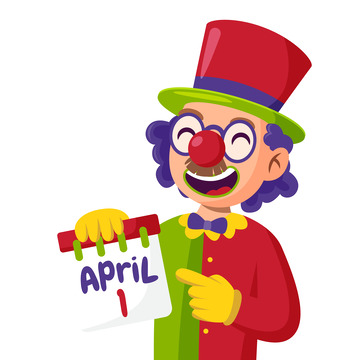 愚人节小丑四月一整蛊搞怪日历