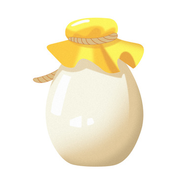 清明节清酒酒瓶元素卡通米酒