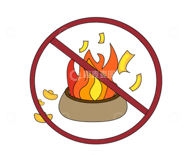 源文件下载【趣麦麦图】清明防火手绘图