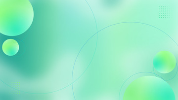 绿色渐变梦幻背景