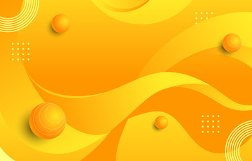 橙色电商海报商务banner电商背景