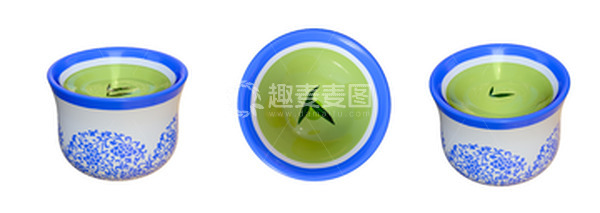 源文件下载【趣麦麦图】春茶3D茶叶茶杯元素