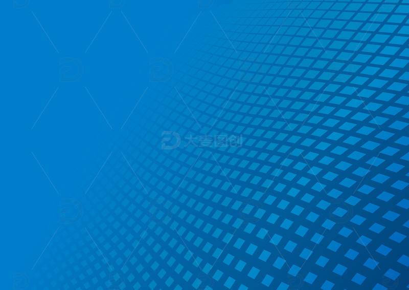源文件下载【趣麦麦图】科技蓝色未来人工智能网格科技背景
