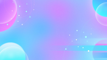 渐变气泡梦幻背景