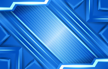 科技蓝色未来质感光效人工智能科技背景