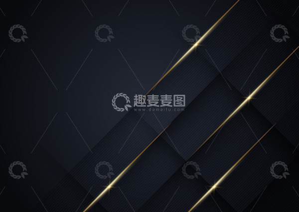 源文件下载【趣麦麦图】黑金质感光效高端大气科技背景