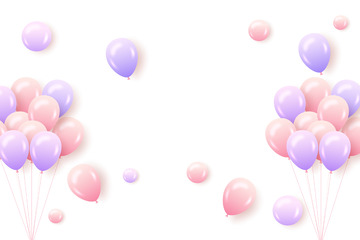 气球彩色气球情人节表白告白节日庆祝