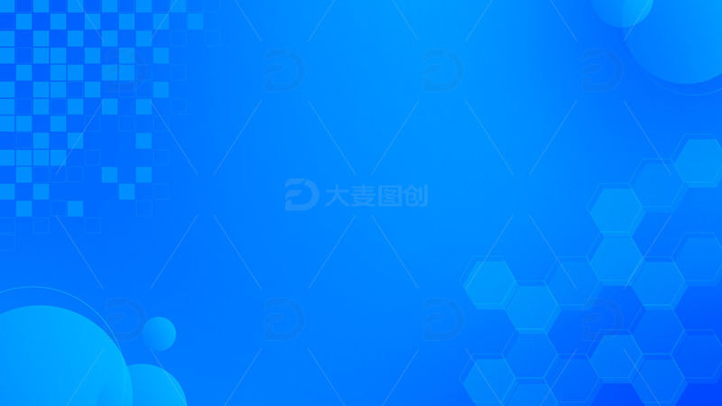 源文件下载【趣麦麦图】蓝色科技智能背景