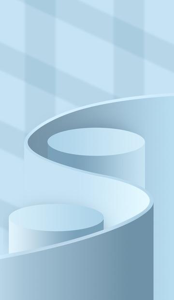 蓝色小清新背景