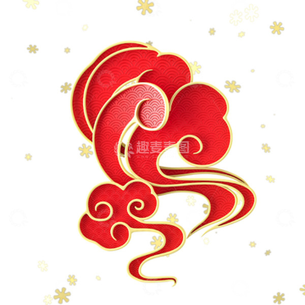 源文件下载【趣麦麦图】中国风传统古风古典祥云流云祥瑞