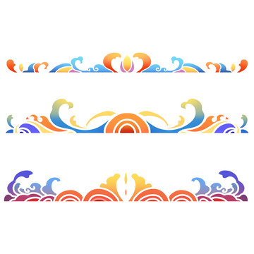 国风传统纹样边框