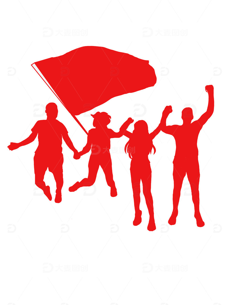 五四青年节 青年节 节日 中国梦 中国红