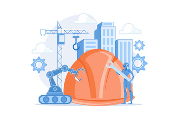 人工智能互联网科技机器人AI无人驾驶