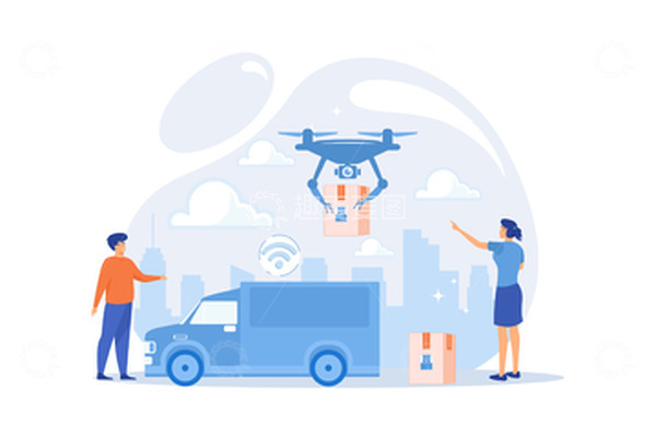 源文件下载【趣麦麦图】人工智能互联网科技汽车无人驾驶卡通人物