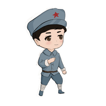 五四青年节积极向上的青年元素