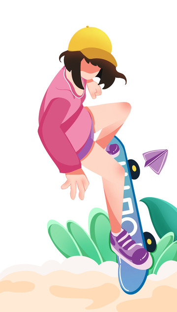 五四青年节学生手绘青年