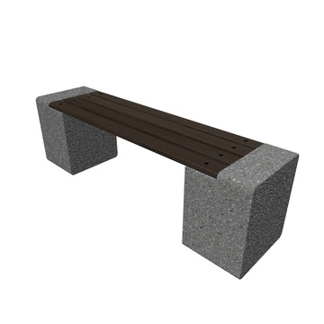 石头凳子， 公园