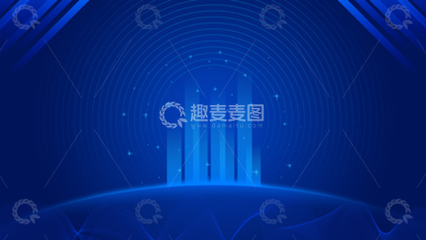 源文件下载【趣麦麦图】-科技光线地球城市背景