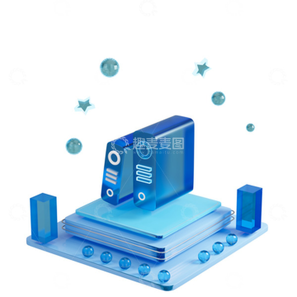 源文件下载【趣麦麦图】3D玻璃质感音箱音响音乐播放器立体图标