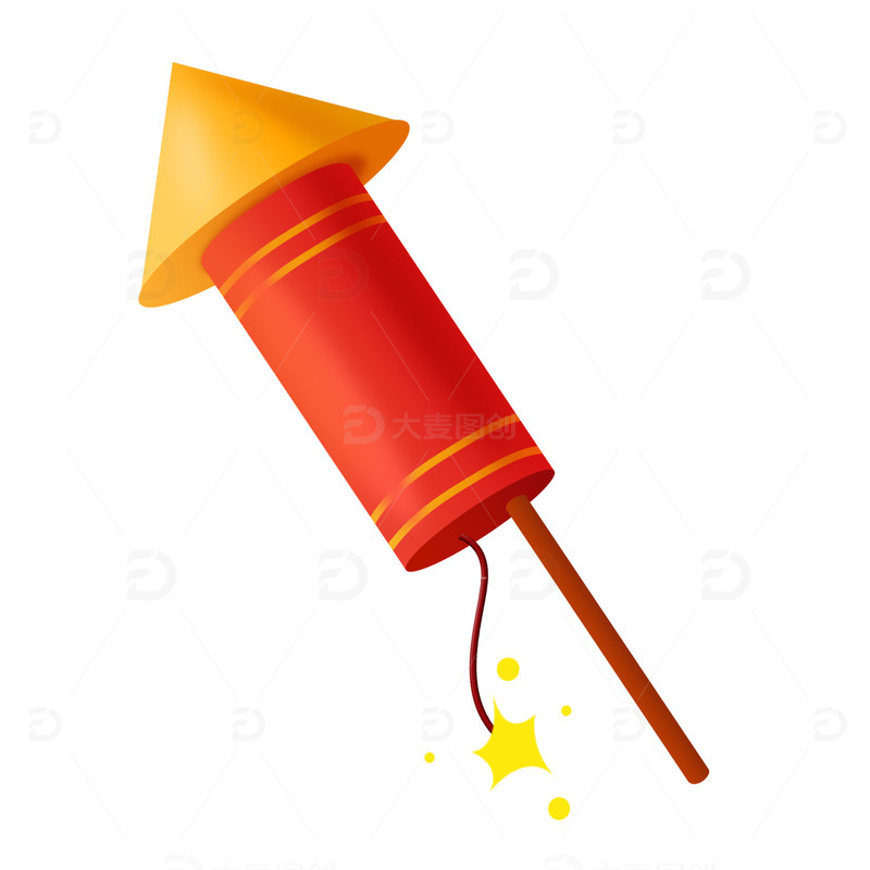 炮仗节日庆祝51元素