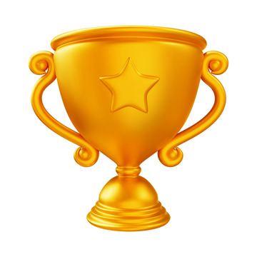 3D奖杯金杯运动会比赛亚运会