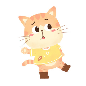 可爱小猫咪Q版卡通动物