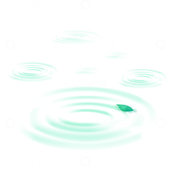 源文件下载【趣麦麦图】-立夏水波水纹元素