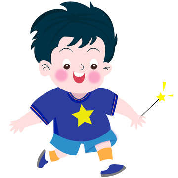 儿童幼儿园校园春游欢乐可爱